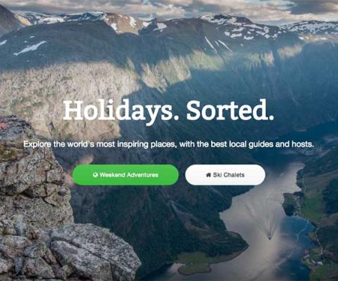 Much Better Adventures hompage