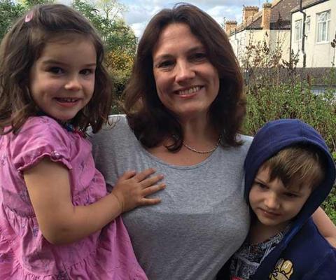 Sheryl Makin and kids