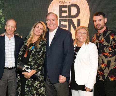 Scott Butler, Patricia Urquiola, Richard Fain, Lisa Lutoff-Perlo and David Ley