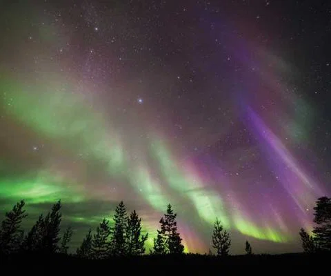 Aurora Borealis Finland iStock-595351770