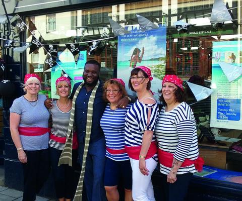 The team dressed up as pirates for their Caribbean Day.jpg