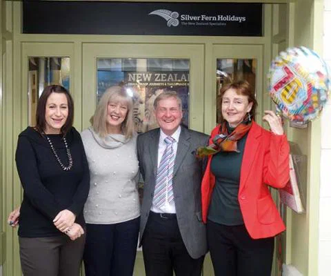 Hyde Barker from left Gemaine Martin, Susan Bramley, Robert Turner and Barbara Cray