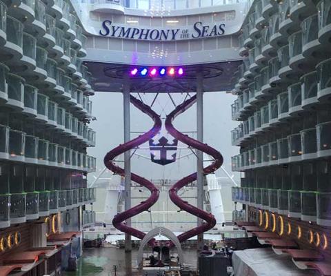 Symphony of the Seas atrium