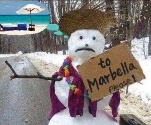 Cumbria Travel snowman