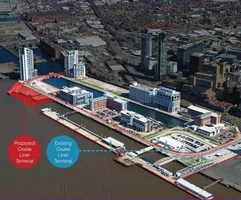 New Liverpool Cruise Terminal, relocation image