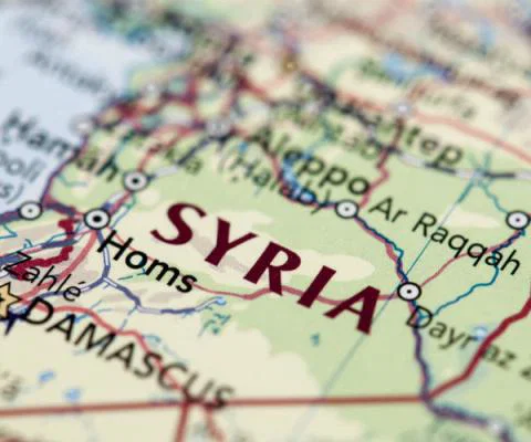 Syria map