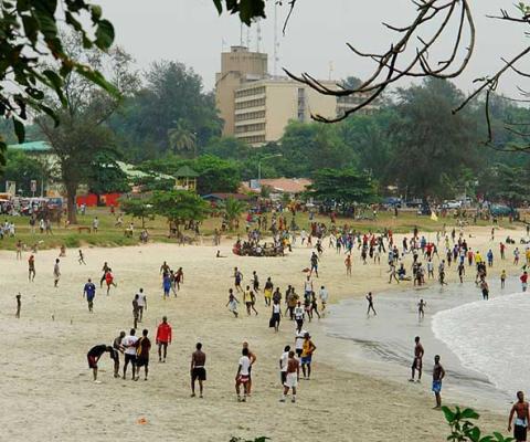 Lumley Beach, Freetown, Sierra Leone, By Hussein Kefel