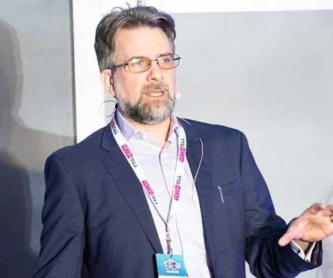 Simon Cox at TTG New to Cruise Festival 2018