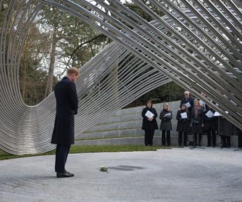 Prince Harry Sousse Bardo Memorial