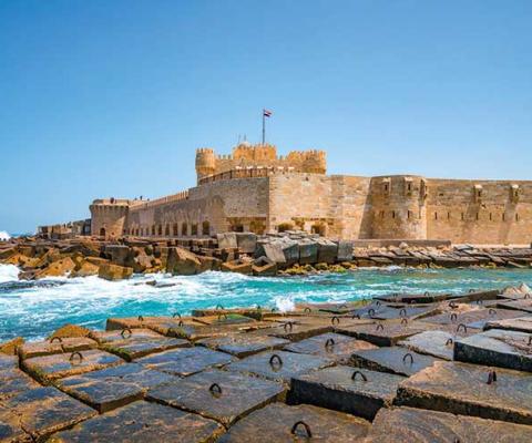 Qaitbay Fort, Alexandria, Egypt