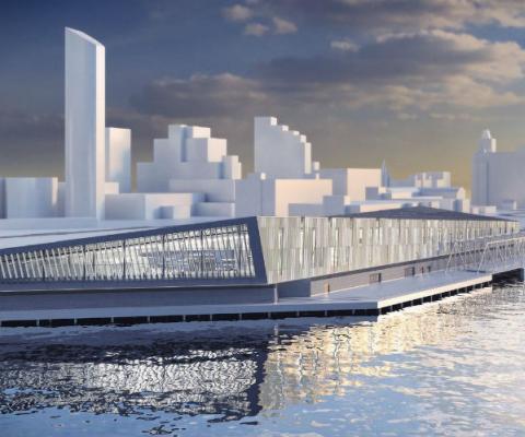 Liverpool Cruise Terminal artists impression