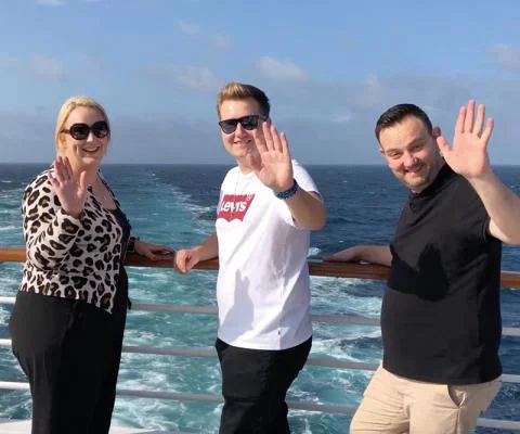 Laura, Chris and Sam were the three agents selected for the project