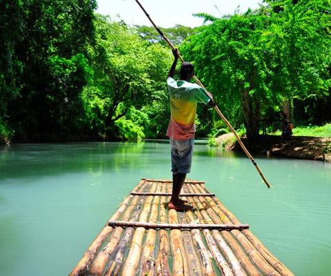 Martha Brae Rafting, Montego Bay, Jamaica
