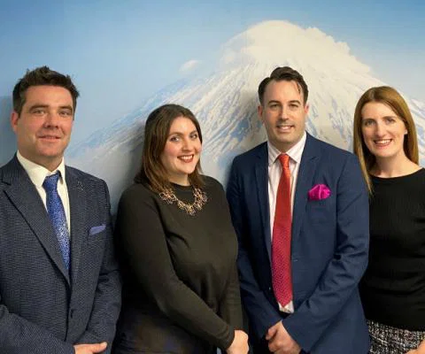 L-R: Mark Harris, Sarah Turner, Richard Hey, Laura Dawson