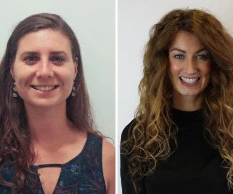 Sarah Le Goff (left) Natasha Warren have joined AmaWaterways’ trade team