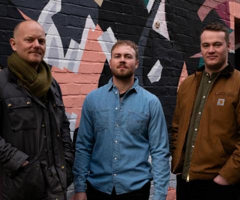 L-R: James Robson, Jack Croft and Will Murray