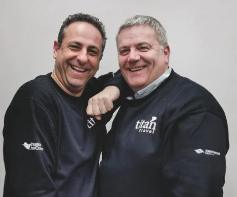 Cartwright Travel directors Steve Philippou and Steve Cartwright
