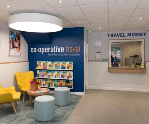 The Ilkeston branch of Co-op Travel