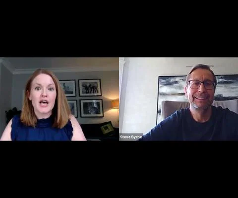 Travel Counsellors' Steve Byrne with Pippa Jacks in the TTG interview