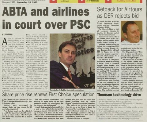 Travel Trade Gazette 15 November 1999