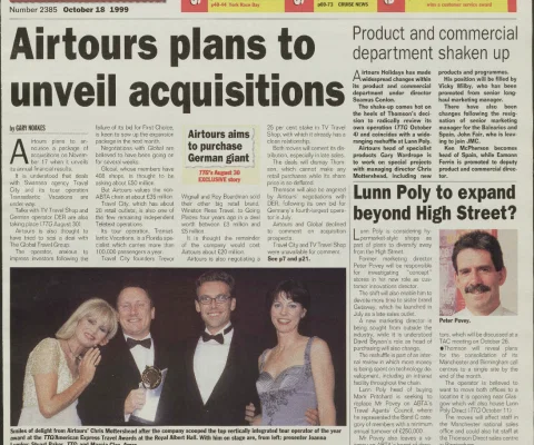 Travel Trade Gazette 18 October 1999