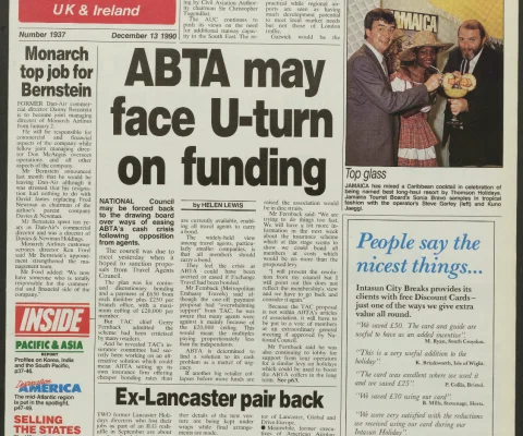 Travel Trade Gazette 13 December 1990
