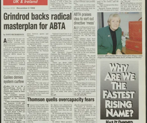 Travel Trade Gazette 3 December 1992