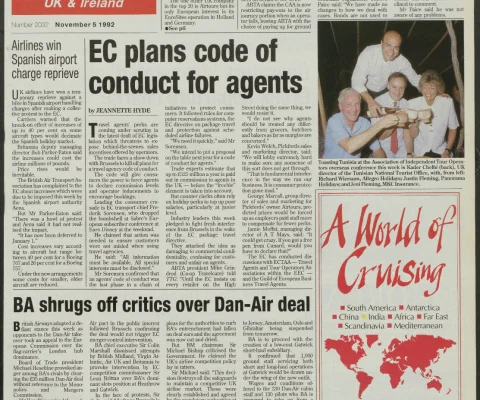 Travel Trade Gazette 5 November 1992