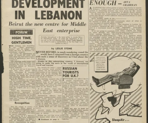 Travel Trade Gazette 15 July 1955