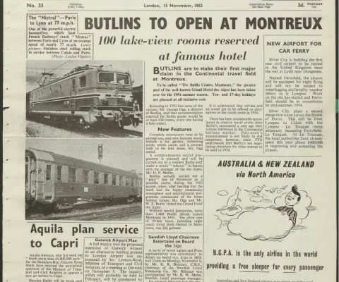 Travel Trade Gazette 13 November 1953