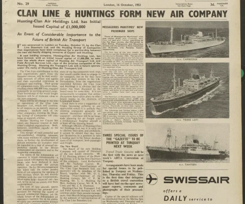 Travel Trade Gazette 16 October 1953