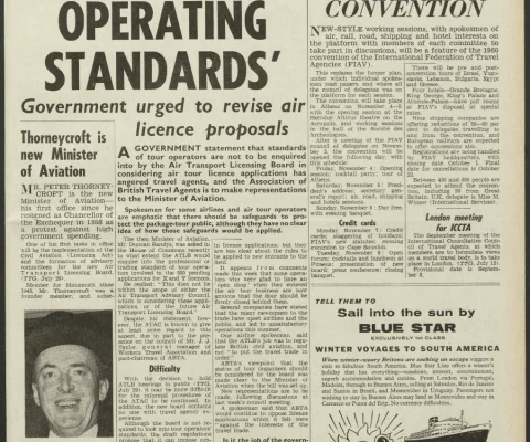 Travel Trade Gazette 5 August 1960