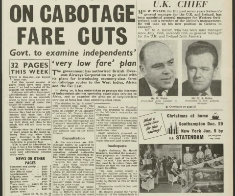 Travel Trade Gazette 18 December 1959