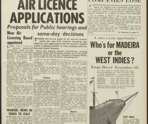 Travel Trade Gazette 29 July 1960