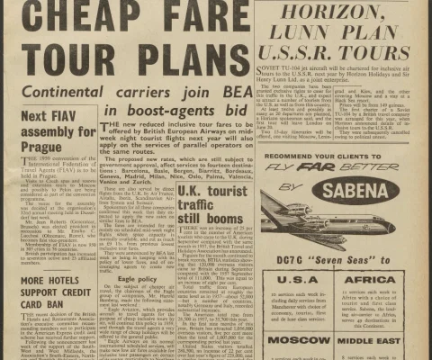 Travel Trade Gazette 21 November 1958