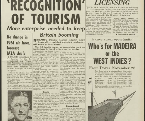 Travel Trade Gazette 23 September 1960