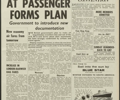 Travel Trade Gazette 30 September 1960
