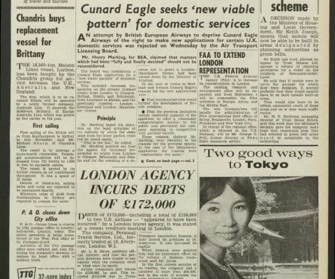 Travel Trade Gazette 9 August 1963