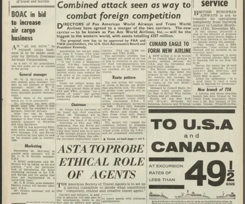 Travel Trade Gazette 29 December 1962