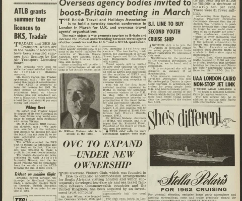 Travel Trade Gazette 12 January 1962