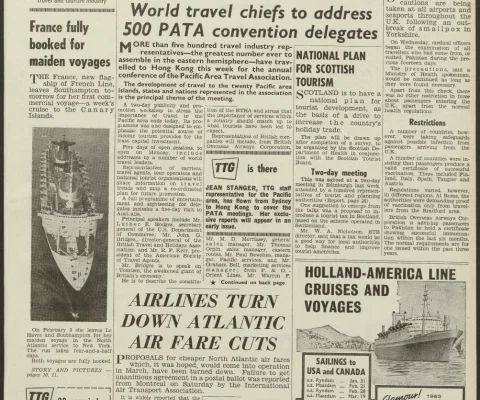 Travel Trade Gazette 19 January 1962