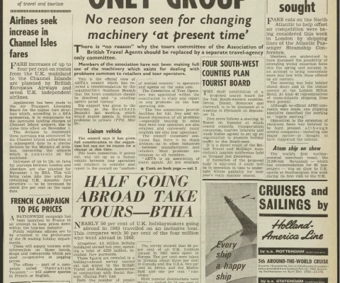 Travel Trade Gazette 10 July 1964