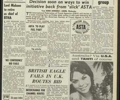 Travel Trade Gazette 18 October 1963