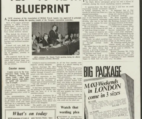 Travel Trade Gazette ABTA Special No.1 11 November 1969