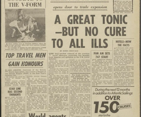 Travel Trade Gazette 9 January 1970