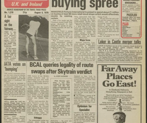 Travel Trade Gazette 6 August 1976