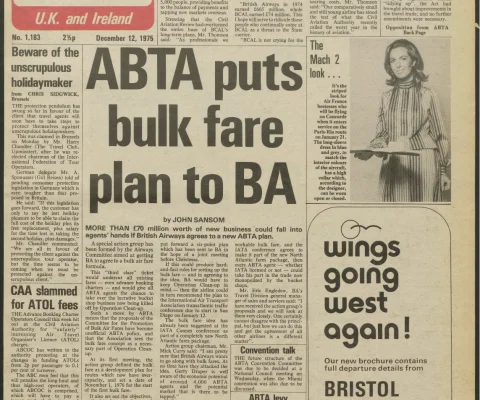 Travel Trade Gazette 12 December 1975