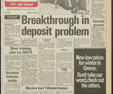Travel Trade Gazette 9 October 1981