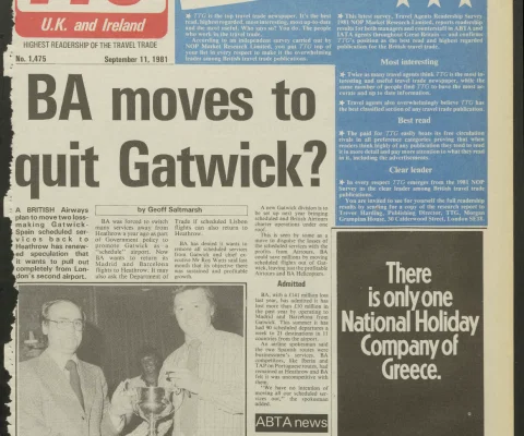Travel Trade Gazette 11 September 1981