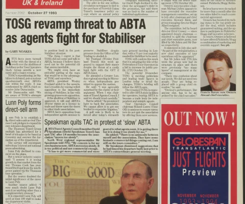 Travel Trade Gazette 27 October 1993